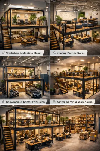Mezzanine Ruang Kantor di Serpong